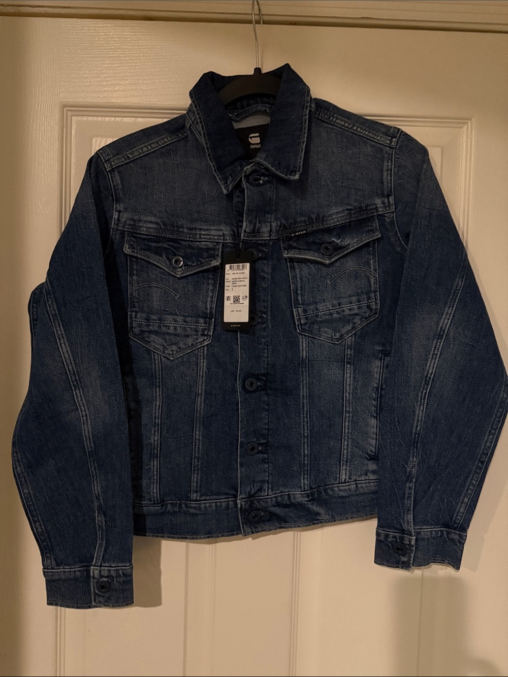 G-Star raw Indigo Denim Trucker Jacket edgy